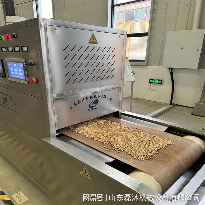 黄豆微波烘烤隧道炉：现代化食品加工设备引领行业变革(图1)